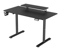 Ultradesk HIGHLANDER Elektryczna regulacja Czarne - 1295841 - zdjęcie 1